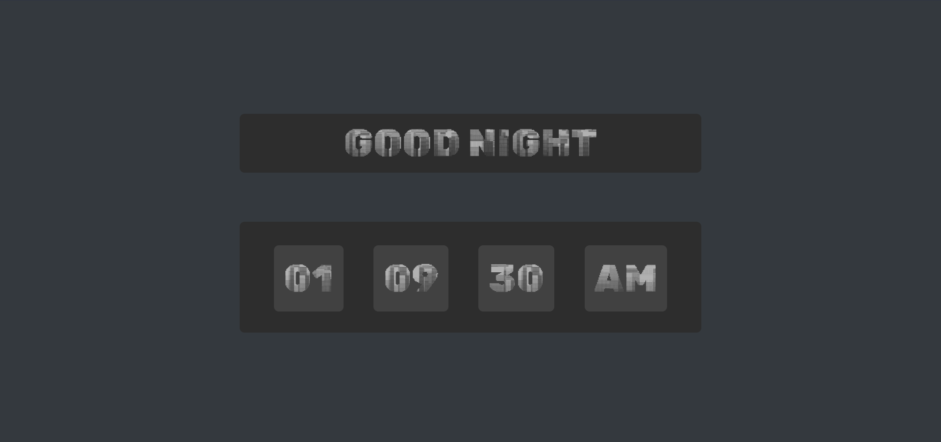 Digital Clock