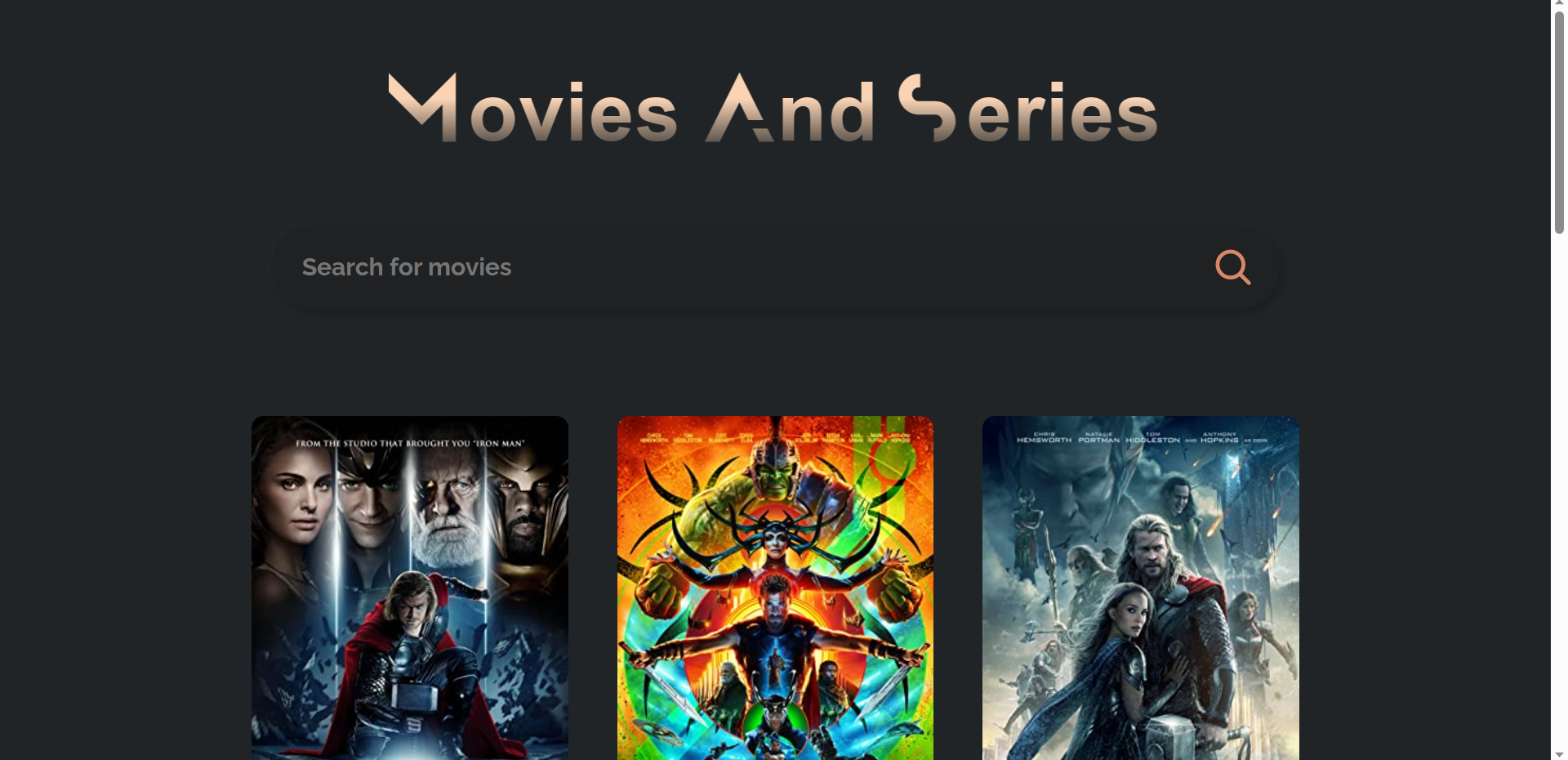 Movies App